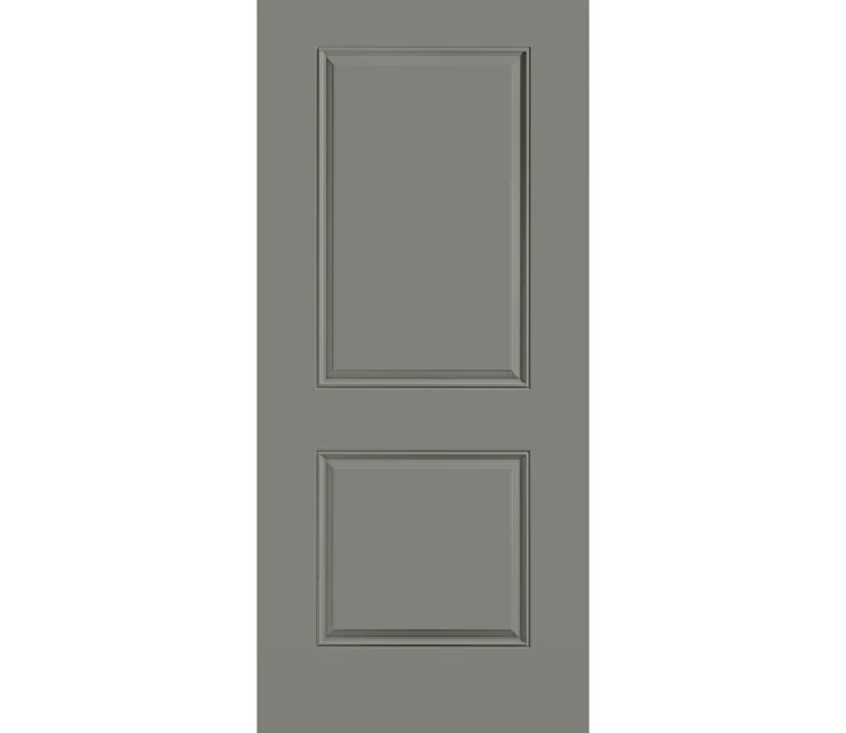 Barnstable 2 Panel Square Steel Entry Door