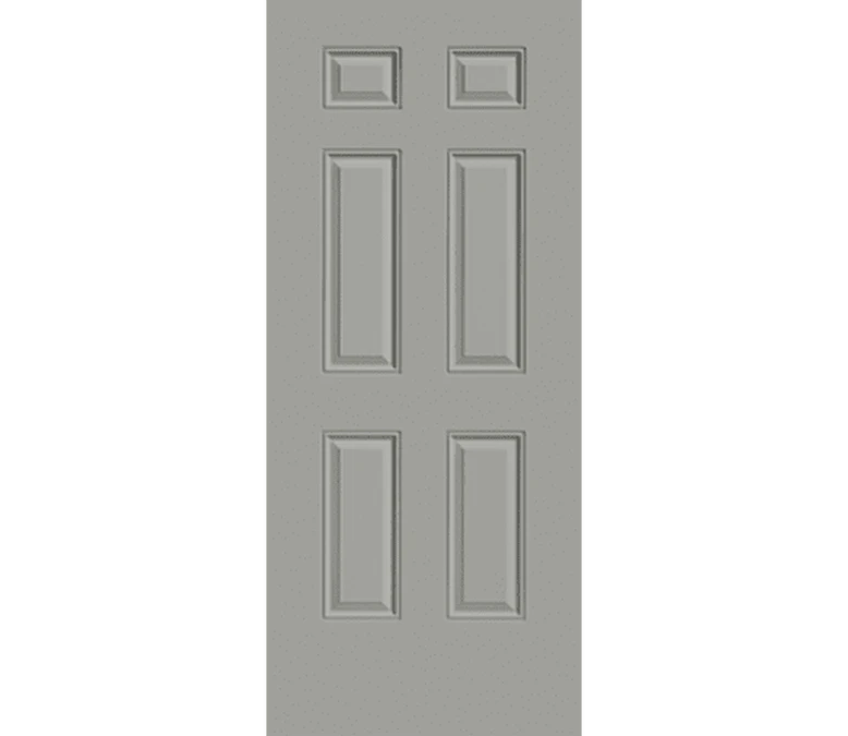 Barnstable 6 Panel Steel Entry Door