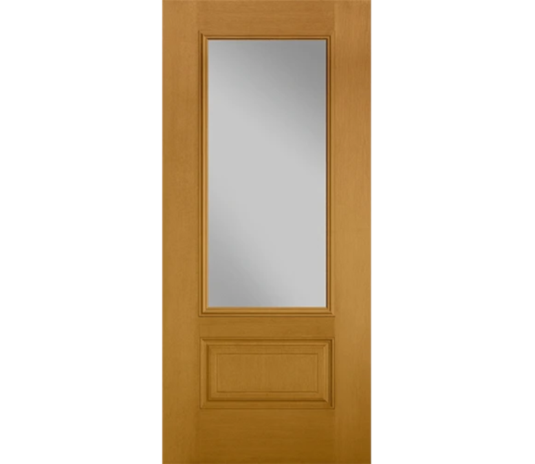 Barnstable Three Quaters light Fiberglass Entry Door